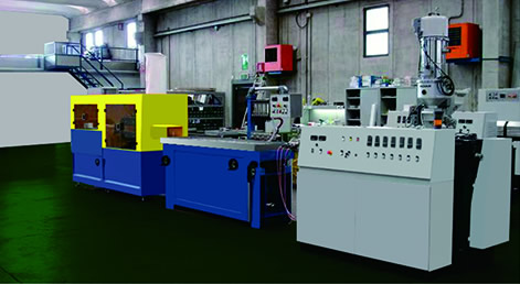 PVC / PP / PE / PS / ABS / PMMA precision profile extrusion line